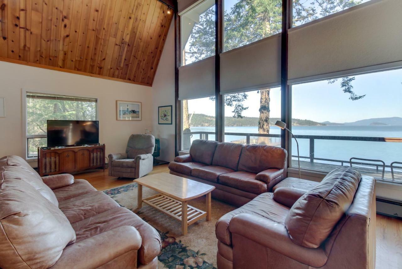 Lopez Island Hunter Bay Waterfront Home Kültér fotó